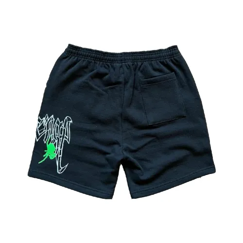 Revenge Черные Мужские Повседневные Шорты