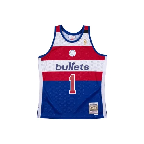 MITCHELL NESS Баскетбольная Джерси Унисекс Синяя