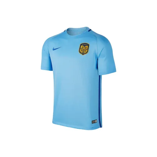 Nike Синий Мужской Футбольный Джерси