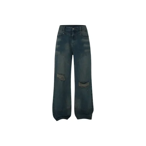 IMXS Синий Мужской Джинсы