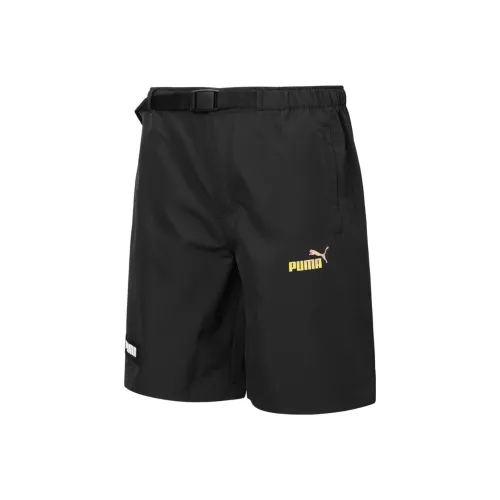 PUMA Черные Унисекс Повседневные шорты