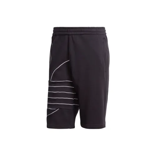 Adidas Originals BIG TREFOIL Мужские спортивные шорты черного цвета