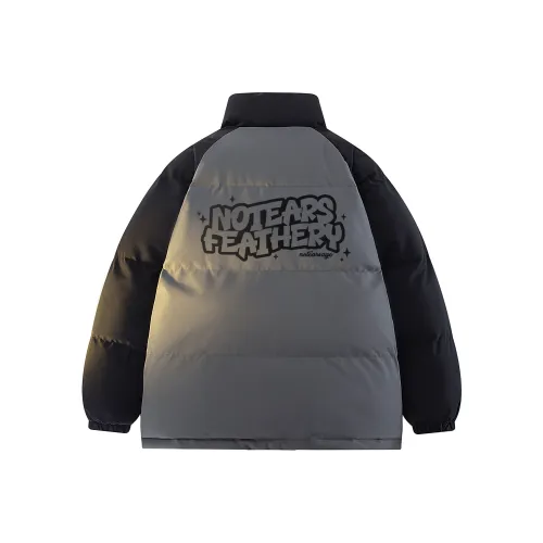 No Tears Пуховая куртка Унисекс Черный