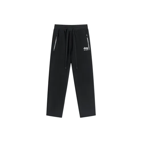 JEEP SPIRIT Спортивные брюки Повседневные брюки Мужские Черные