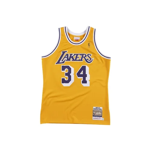 MITCHELL NESS Баскетбольная Джерси Мужская Желтая