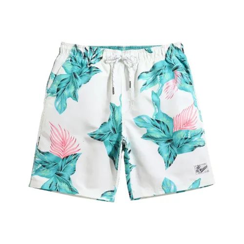 GAILANG Белые унисекс пляжные шорты