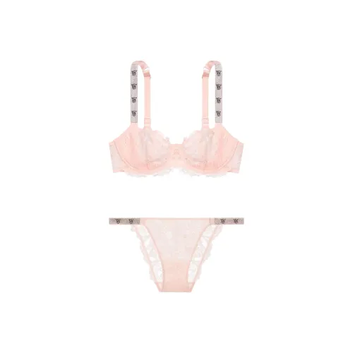 Victoria's Secret Комплект нижнего белья для женщин светло-розовый