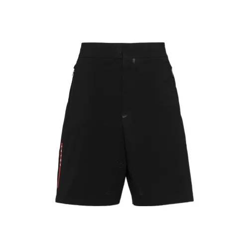 PRADA Черные Мужские Повседневные Шорты