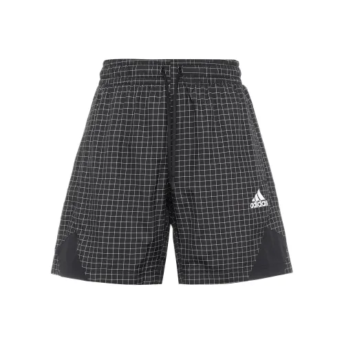 Adidas Мужские спортивные шорты черного цвета