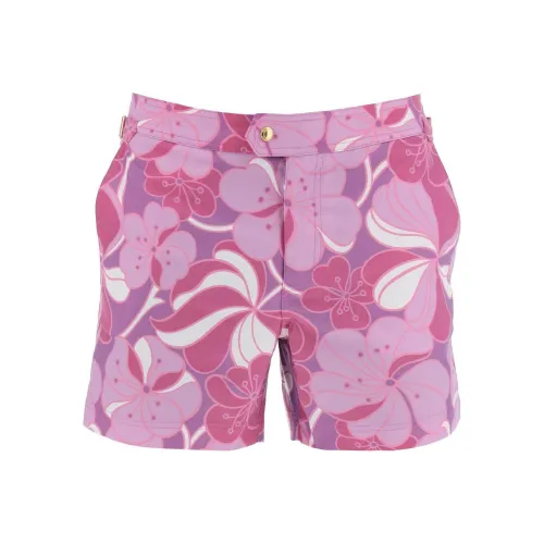 TOM FORD Повседневные шорты Мужские Розовые