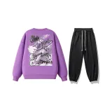 292 Фиолетовый + 01 Черный