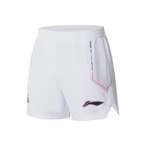 LINING CBA Collection Professional Basketball Collection Баскетбольные шорты Мужские Белые