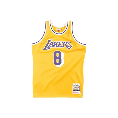 MITCHELL NESS Баскетбольная Джерси Мужская Желтая