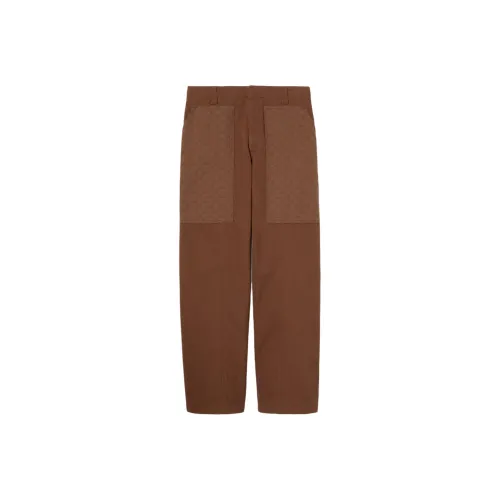 GUCCI Brown Men's Casual Pants GUCCI Коричневые Мужские Повседневные Штаны