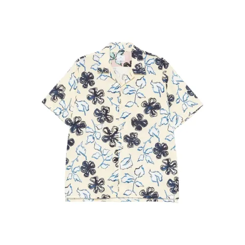 PS By Paul Smith Желтые Мужские Рубашки