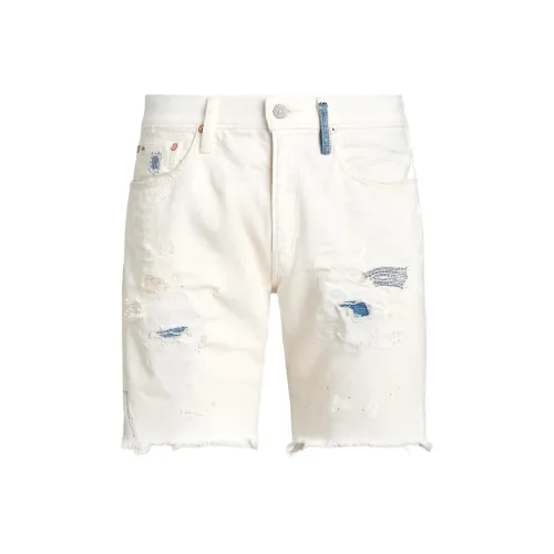 Polo Ralph Lauren Джинсовые шорты Мужские Белые