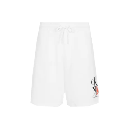 Calvin Klein Белые Мужские Повседневные Шорты