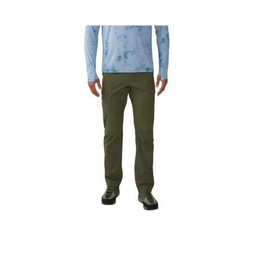 MOUNTAIN HARDWEAR Повседневные брюки Мужские Зеленые
