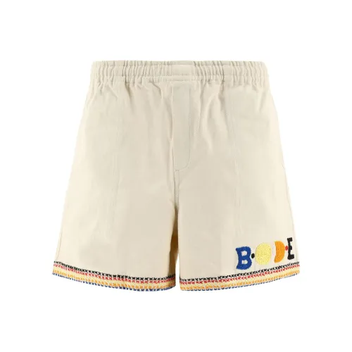 Bode Бежевые Мужские Повседневные Шорты