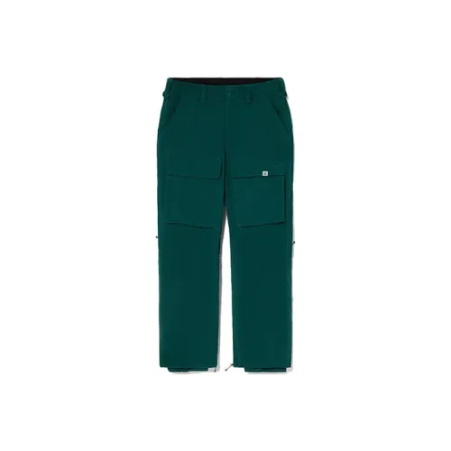LINING Темно-чернильно-зеленый Унисекс Лыжные брюки
