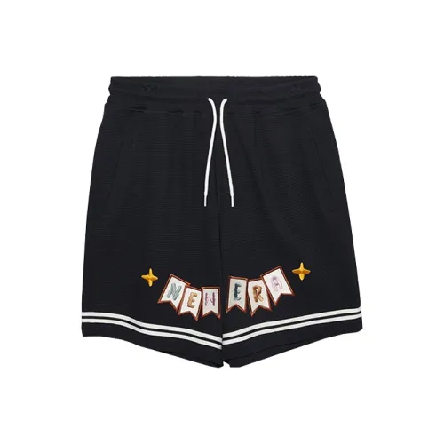 New Era Мужские Повседневные Шорты Черные