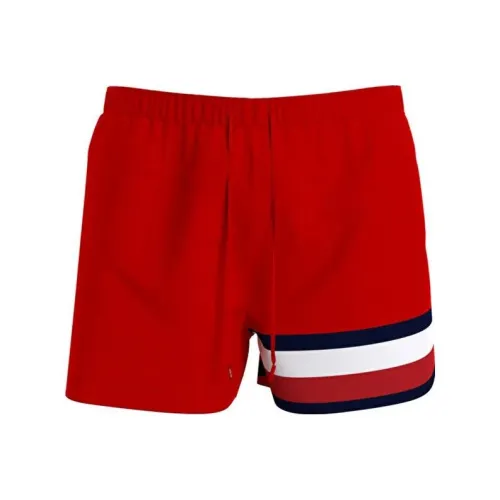 Tommy Hilfiger Red Men's Swimwear Томми Хилфигер Красный Мужской Плавательный костюм