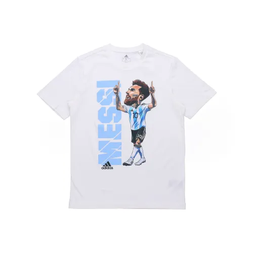 Adidas Футбол Джерси Мужской Белый