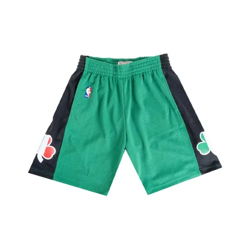 MITCHELL NESS Баскетбольные шорты Мужские Зеленые