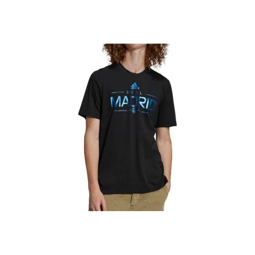 Adidas Real Madrid Футбол Джерси Мужской Черный