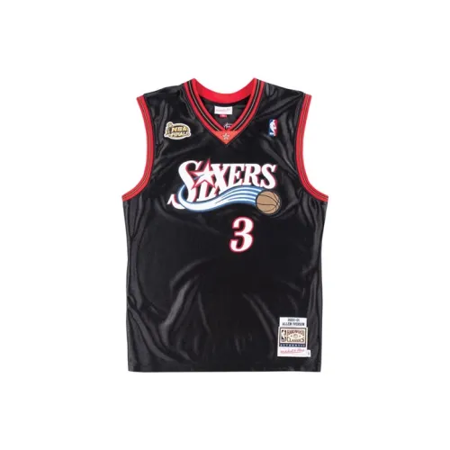 MITCHELL NESS Баскетбольная Джерси Унисекс Черная