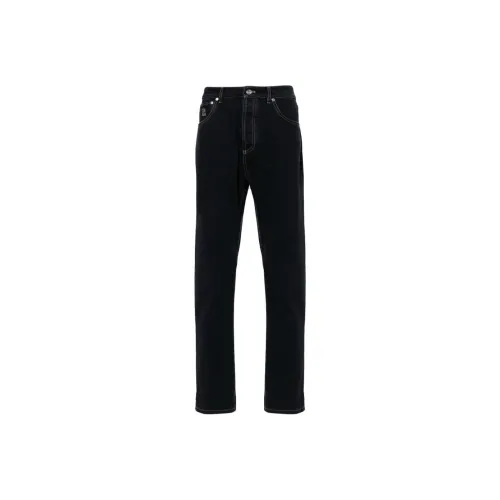 BRUNELLO CUCINELLI Черные Мужские Джинсы