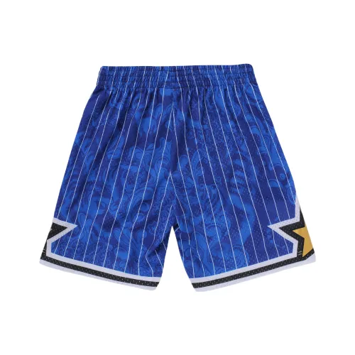 MITCHELL NESS Баскетбольные шорты Мужские Синие