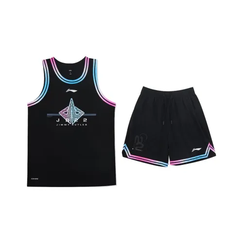 LINING Баскетбольный костюм мужской черный