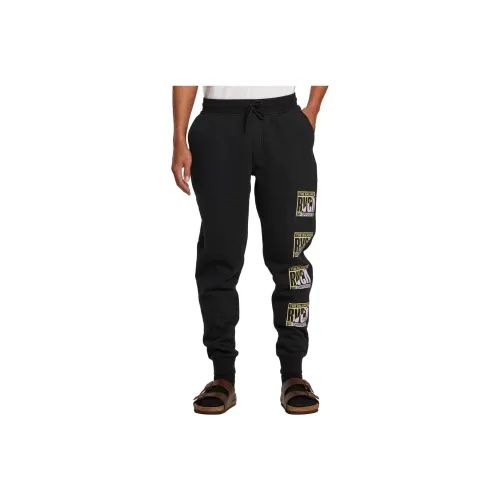 RVCA Мужские Повседневные Брюки Черные