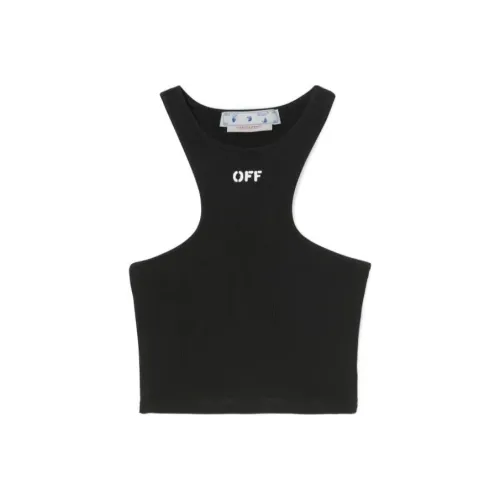 Off Белый SS22 Черный Женские Майки