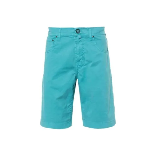 JACOB COHEN Повседневные шорты Мужские Синие