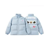 (Утолщенный ветрозащитный планка улучшенный) Светло-голубой белый