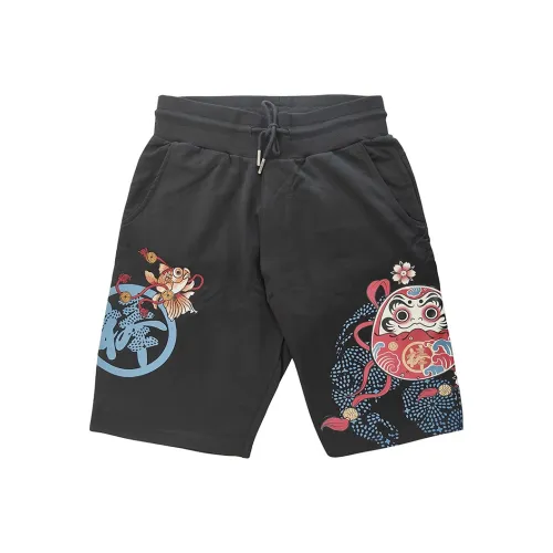 ONIARAI Черные Мужские Повседневные Шорты