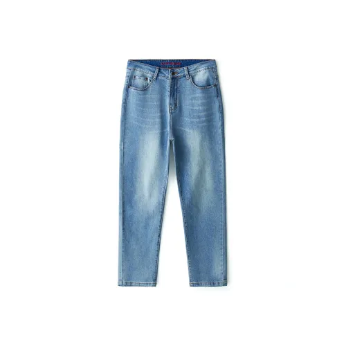 LUCKY BRAND Синие Унисекс Джинсы