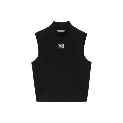 alexander wang Черные Женские Майки