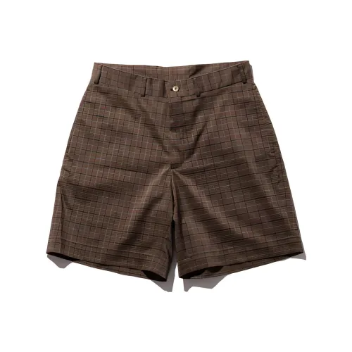 BEAMS совместный бренд Коричневые Мужские Повседневные Шорты