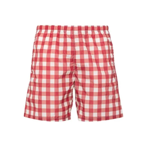 PRADA SS23 Пляжные шорты Мужские Красные