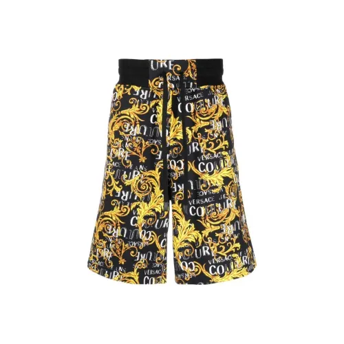 VERSACE JEANS COUTURE Желтые Мужские Повседневные Шорты