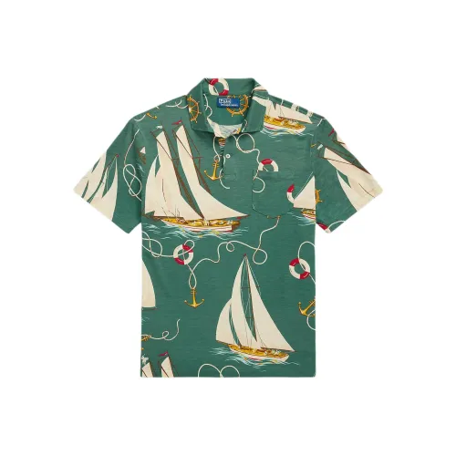 Polo Ralph Lauren Поло Мужское Rudder Anchor с принтом