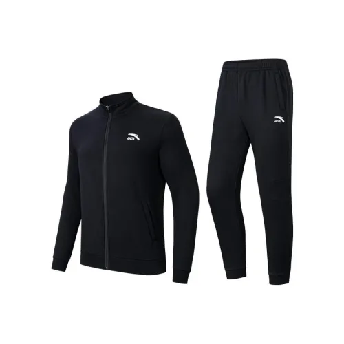 ANTA Variety Тренировки Коллекция Повседневная Спортивная Одежда Мужская Основной Черный