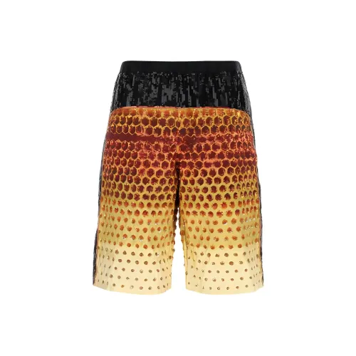 DRIES VAN NOTEN Многоцветные Мужские Повседневные Шорты