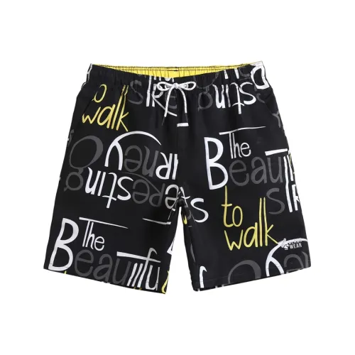 GAILANG Черные Мужские Пляжные Шорты