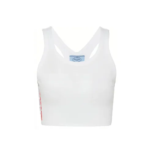 PRADA Белые Женские Майки