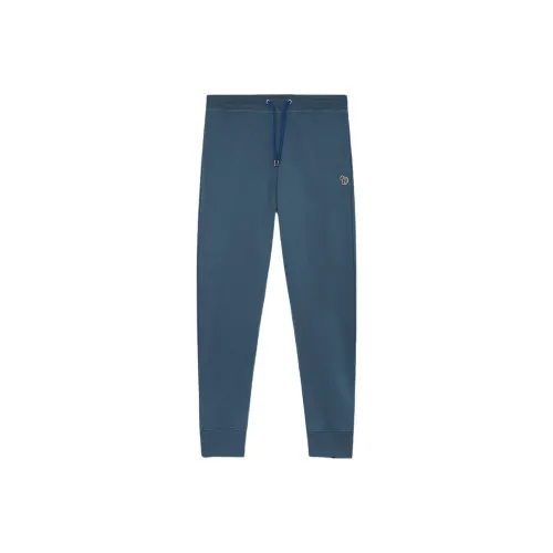 Paul Smith Paul Smith Zebra Logo Series Индиго Мужские Повседневные Брюки