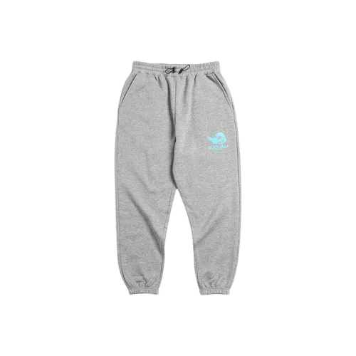 PHANTACI Gray Men's Casual Pants PHANTACI Серый Мужские Повседневные Брюки